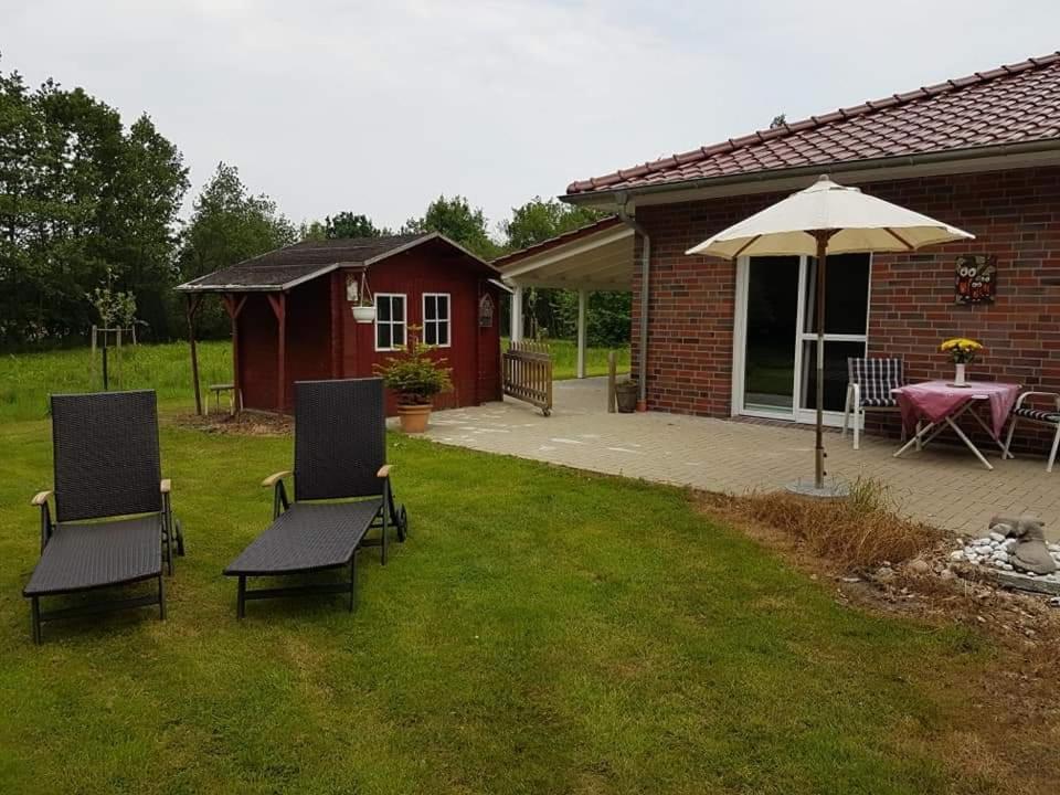 Ferienhaus Am Paradies Neuschoo ภายนอก รูปภาพ